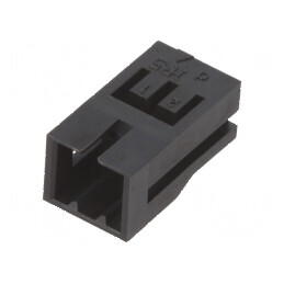 Conector cablu-cablu/PCB mufă tată PIN 2 DF3 Pas 2mm drept | Electronic-mag.ro | Componente Electronice