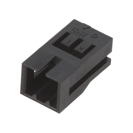 Conector cablu-cablu/PCB mufă tată PIN 2 DF3 Pas 2mm drept | Electronic-mag.ro | Componente Electronice