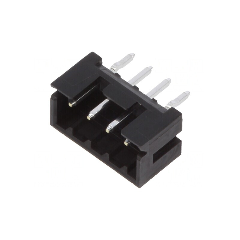 Conector cablu-cablu/PCB soclu tată PIN 4 DF3 Pas 2mm THT | Electronic-mag.ro | Componente Electronice