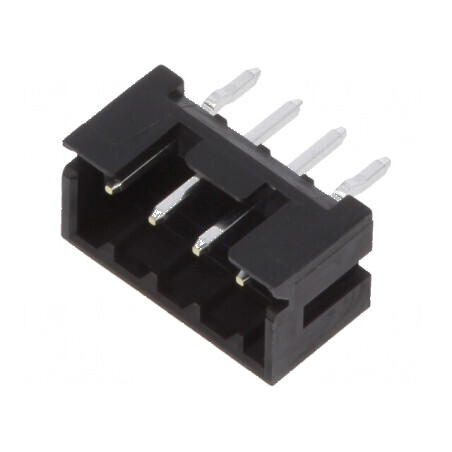 Conector cablu-cablu/PCB soclu tată PIN 4 DF3 Pas 2mm THT | Electronic-mag.ro | Componente Electronice