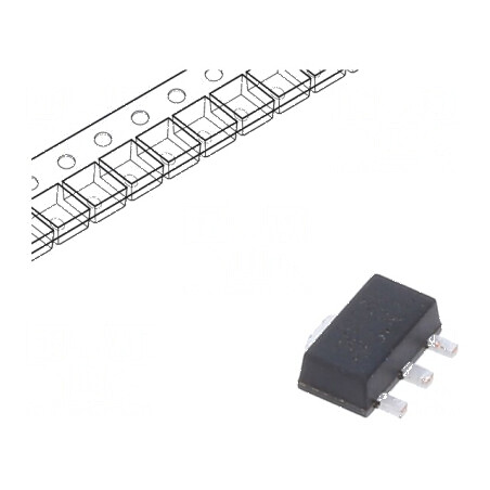 Stabilizator de tensiune liniar 6V 0,1A SOT89 | Electronic-mag.ro | Componente Electronice