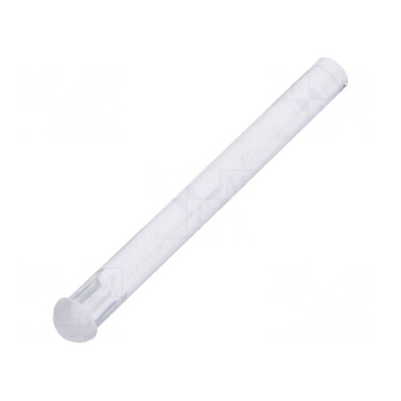 Tub LED rotund Ø3,2mm convex drept | Electronic-mag.ro | Componente Electronice