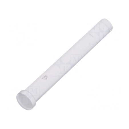 Tub LED rotund Ø3,8mm cu parte frontală plată dreptă | Electronic-mag.ro | Componente Electronice