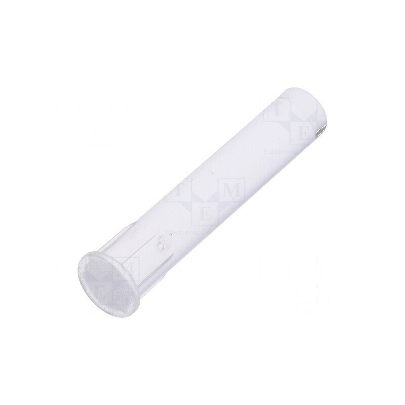 Tub LED rotund Ø5mm cu parte frontală plată dreptă | Electronic-mag.ro | Componente Electronice