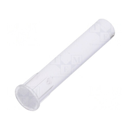 Tub LED rotund Ø5mm cu parte frontală plată dreptă | Electronic-mag.ro | Componente Electronice