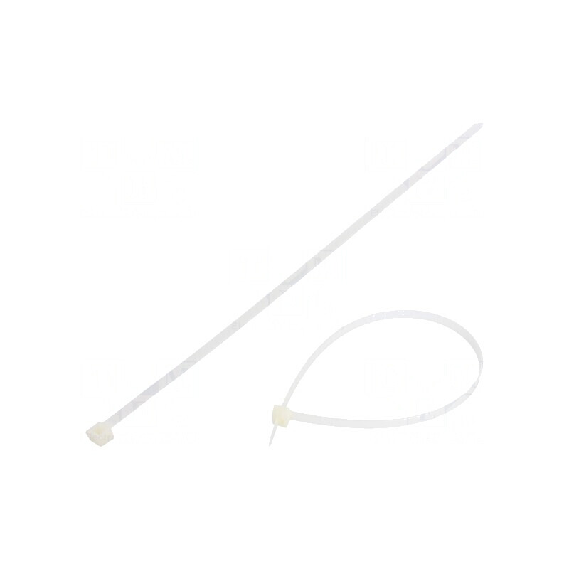Colier de strângere poliamidă 400mm 7,6mm 533N naturală | Electronic-mag.ro | Componente Electronice Colier de strângere poliamidă 400mm 7,6mm 533N naturală | Electronic-mag.ro | Componente Electronice