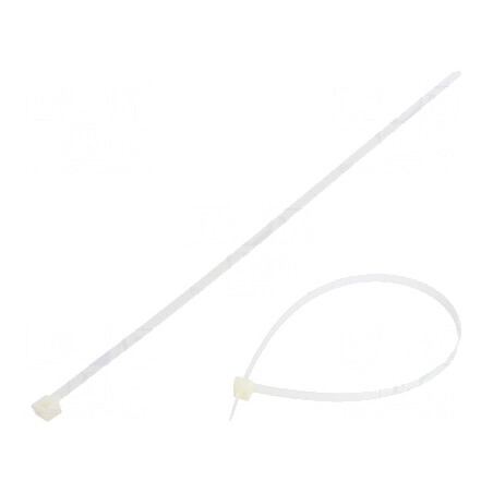 Colier de strângere poliamidă 400mm 7,6mm 533N naturală | Electronic-mag.ro | Componente Electronice