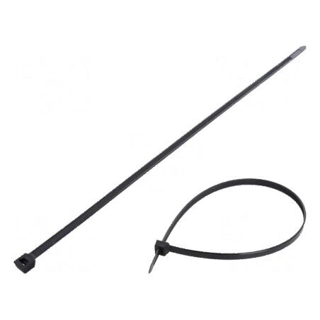 Colier de strângere poliamidă 450mm 9mm 778N negru | Electronic-mag.ro | Componente Electronice