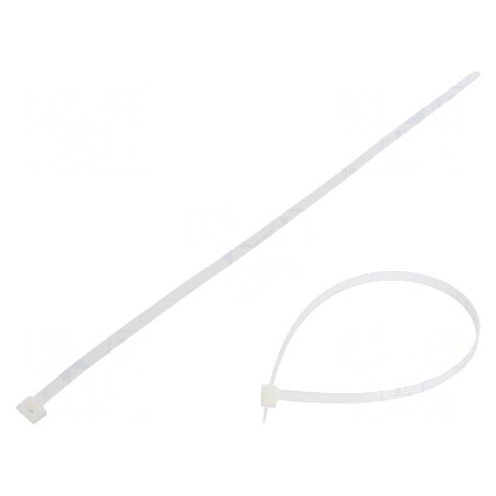 Colier de strângere poliamidă 450mm 9mm 778N naturală | Electronic-mag.ro | Componente Electronice