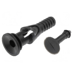 Conector Ventilatoare Protecție Plastic Negru | Electronic-mag.ro | Componente Electronice