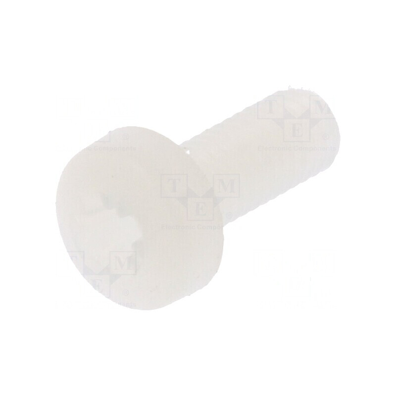 Şurub M3x8 Cap Rotund Pozidriv 0,8mm Poliamidă | Electronic-mag.ro | Componente Electronice Şurub M3x8 Cap Rotund Pozidriv 0,8mm Poliamidă | Electronic-mag.ro | Componente Electronice