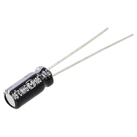 Condensator electrolitic THT 2,2uF 100VDC Ø5x11mm 2mm Raster | Electronic-mag.ro | Componente Electronice