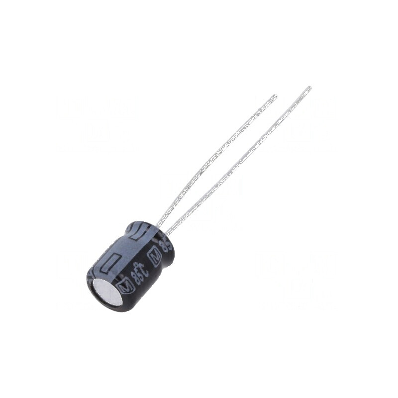 Condensator electrolitic THT 22uF 25V 5x7mm 2mm | Electronic-mag.ro | Componente Electronice