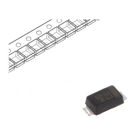 Diodă redresoare SMD 100V 1,2A 25ns DO219AB SMF Ufmax 0,98V | Electronic-mag.ro | Componente Electronice