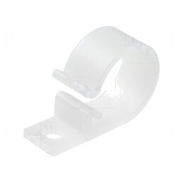 Clipsuri poliamidă natural 12,7mm | Electronic-mag.ro | Componente Electronice