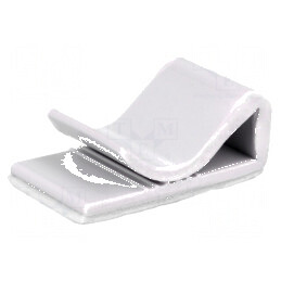 Baze coliere strângere autoadezive PVC gri deschis | Electronic-mag.ro | Componente Electronice