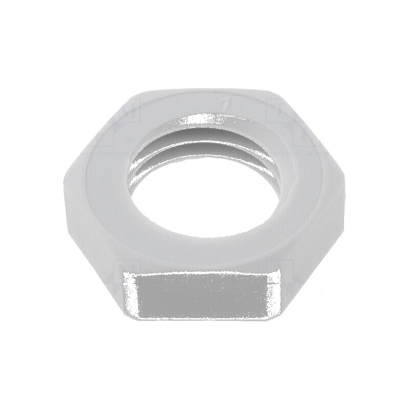 Piuliță M12 poliamidă 17mm cu filet metric pas 1.5 | Electronic-mag.ro | Componente Electronice Piuliță M12 poliamidă 17mm cu filet metric pas 1.5 | Electronic-mag.ro | Componente Electronice