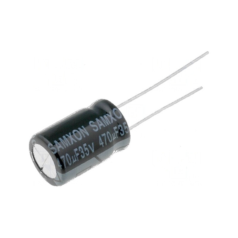 Condensator electrolitic THT 470uF 35VDC Ø10x16mm 5mm | Electronic-mag.ro | Componente Electronice