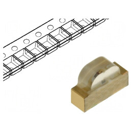 LED SMD 1104 roșie 50-120mcd 3x2x1mm 120° 1,9-2,5V 20mA | Electronic-mag.ro | Componente Electronice