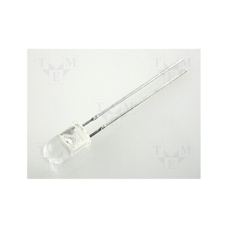 LED 5mm roșie 50-200mcd 30° convex 2-2,5V | Electronic-mag.ro | Componente Electronice