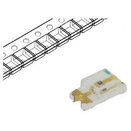 Emițător IR 1206 940nm 100mW SMD 20mA Transparent 140° | Electronic-mag.ro | Componente Electronice