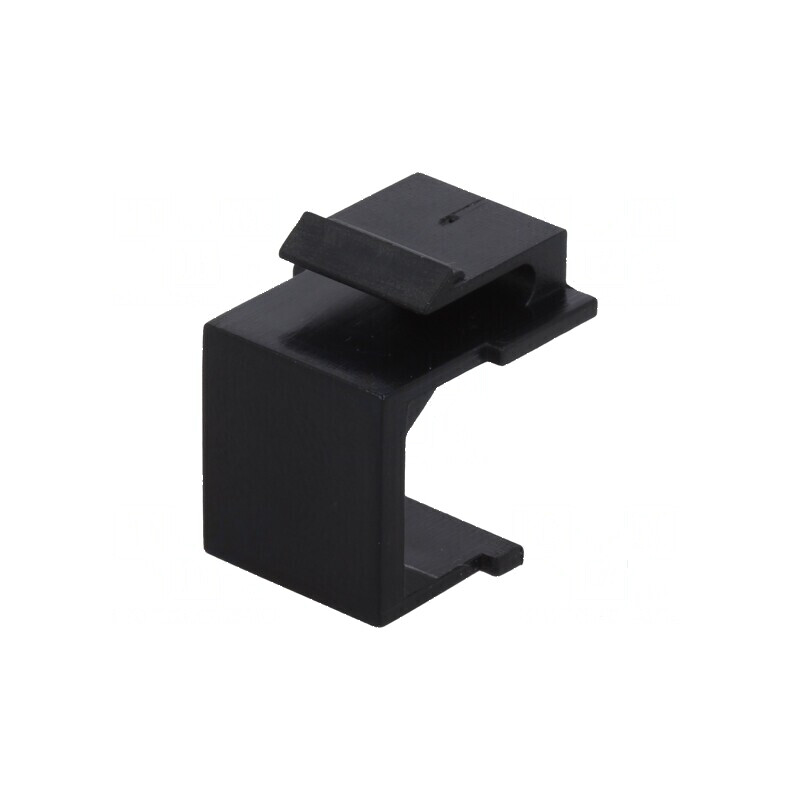 Capac de protecție negru pentru panou clichet | Electronic-mag.ro | Componente Electronice