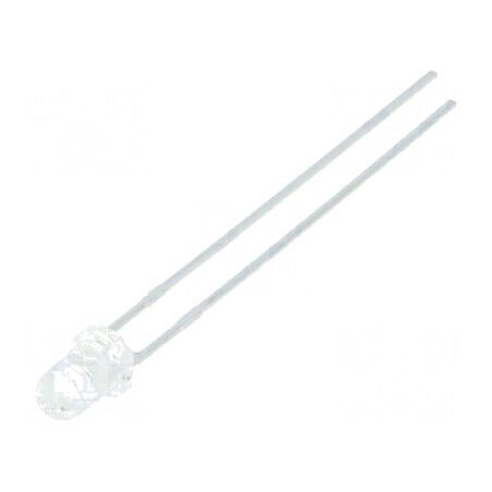 Emițător IR 3mm 940nm transparent 20mA 1,383÷7,67mW 20° | Electronic-mag.ro | Componente Electronice