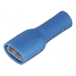 Terminal plat 6,3mm mamă 1÷2,5mm2 crimpat pe cablu | Electronic-mag.ro | Componente Electronice