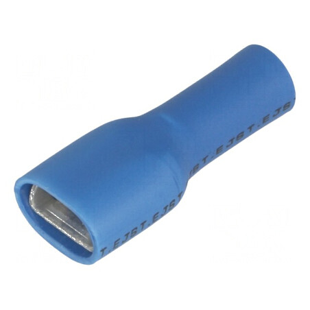 Terminal plat 6,3mm mamă 1÷2,5mm2 crimpat pe cablu | Electronic-mag.ro | Componente Electronice