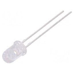 LED 5mm verde 25-80mcd 20° convex | Electronic-mag.ro | Componente Electronice