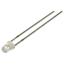 LED 3mm Verde 11000-18000mcd 30° Convex | Electronic-mag.ro | Componente Electronice