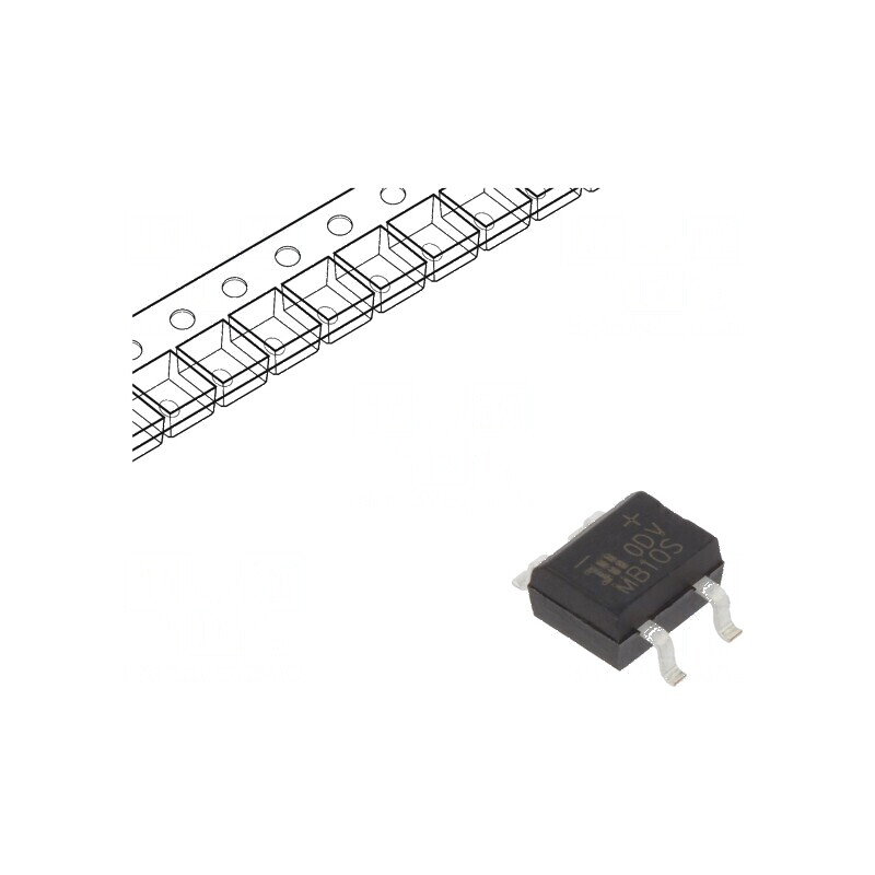 Punte redresoare monofazată Urmax 1kV 0,8A 30A MBS | Electronic-mag.ro | Componente Electronice Punte redresoare monofazată Urmax 1kV 0,8A 30A MBS | Electronic-mag.ro | Componente Electronice