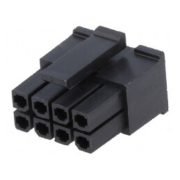 Conector cablu-placă mufă mamă 3mm PIN 8 fără contacte 5A | Electronic-mag.ro | Componente Electronice