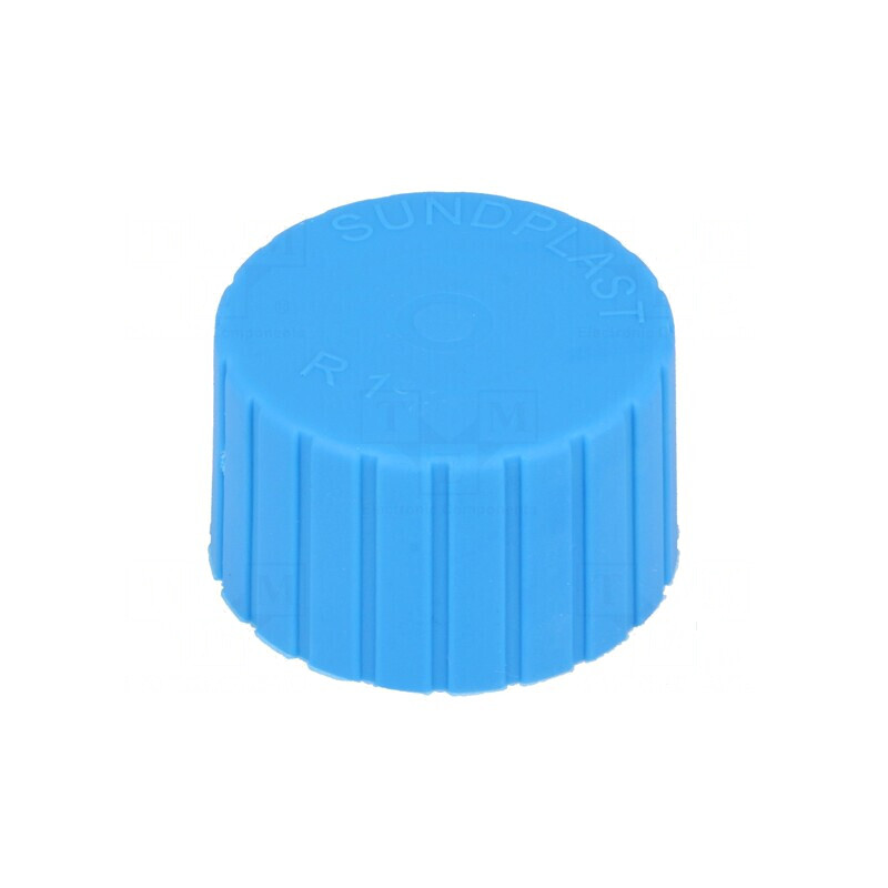 Cap de protecție SafeCAP albastru Ø33,2mm H23,1mm | Electronic-mag.ro | Componente Electronice