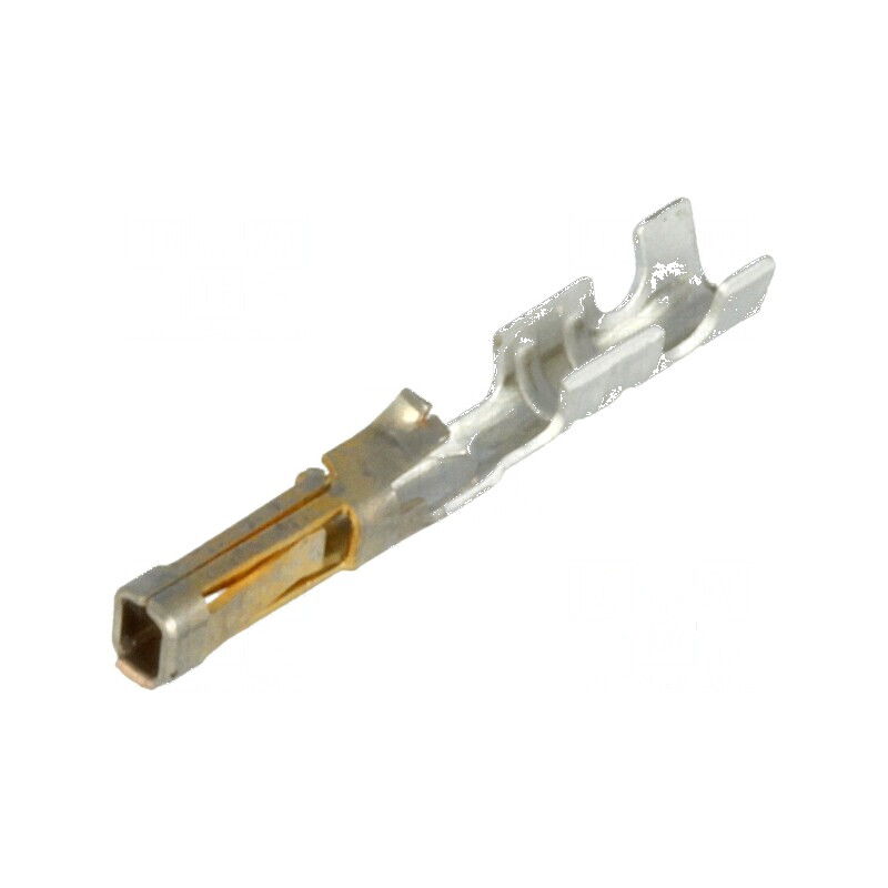 Pin mamă 24AWG-22AWG aurit 2,54mm tăiat din rolă crimpat | Electronic-mag.ro | Componente Electronice