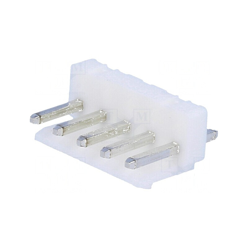 Conector cablu-placă soclu tată NS39 3,96mm 5 PIN THT 250V | Electronic-mag.ro | Componente Electronice