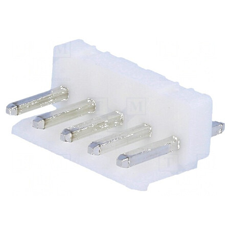 Conector cablu-placă soclu tată NS39 3,96mm 5 PIN THT 250V | Electronic-mag.ro | Componente Electronice