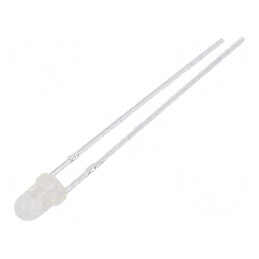 LED 3mm verde 1000-2000mcd 30° convex | Electronic-mag.ro | Componente Electronice