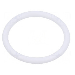 Garnitură O-ring silicon 2,5mm Ø22mm albă 60-160°C | Electronic-mag.ro | Componente Electronice