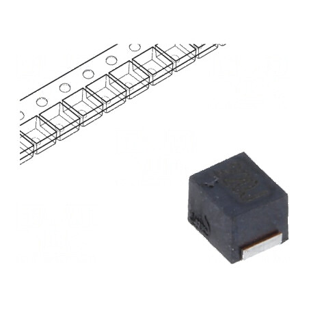 Inductor ferită SMD 1008 22uH 125mA 5,5Ω Q25 2,52MHz | Electronic-mag.ro | Componente Electronice