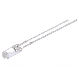 LED 3mm Verde 750-1120mcd 110° Plat | Electronic-mag.ro | Componente Electronice