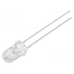 LED 5mm Verde Convex 2180-3000mcd 60° | Electronic-mag.ro | Componente Electronice