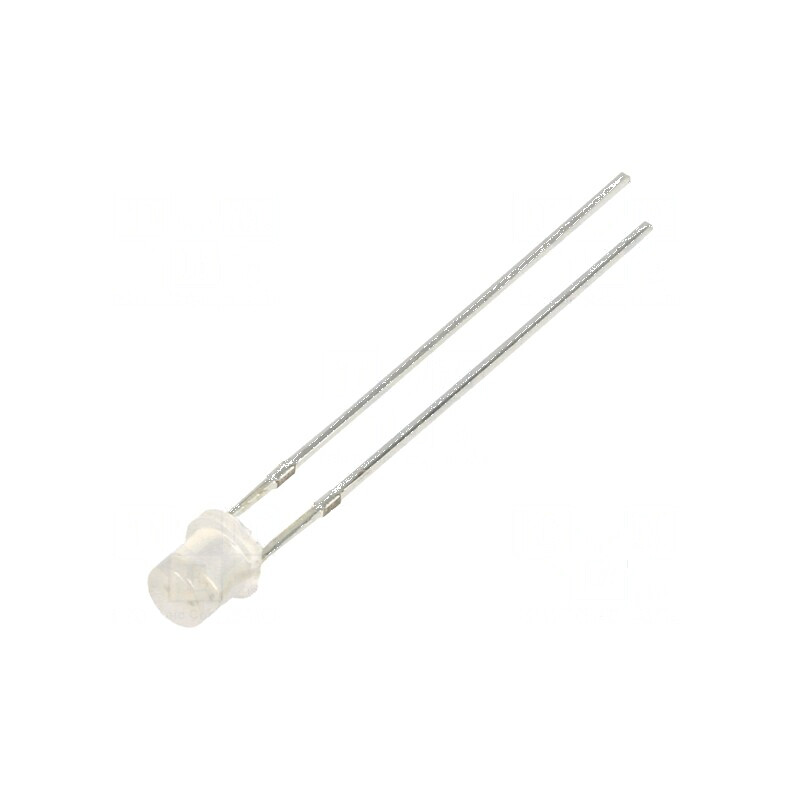 LED 3,05mm roșu/galben-verde 140° plat | Electronic-mag.ro | Componente Electronice