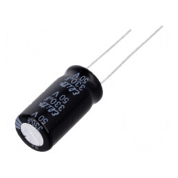 Condensator electrolitic THT 330uF 50VDC Ø10x20mm 5mm | Electronic-mag.ro | Componente Electronice