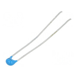 Condensator ceramic 100nF 50V X7R ±10% THT 2,5mm | Electronic-mag.ro | Componente Electronice