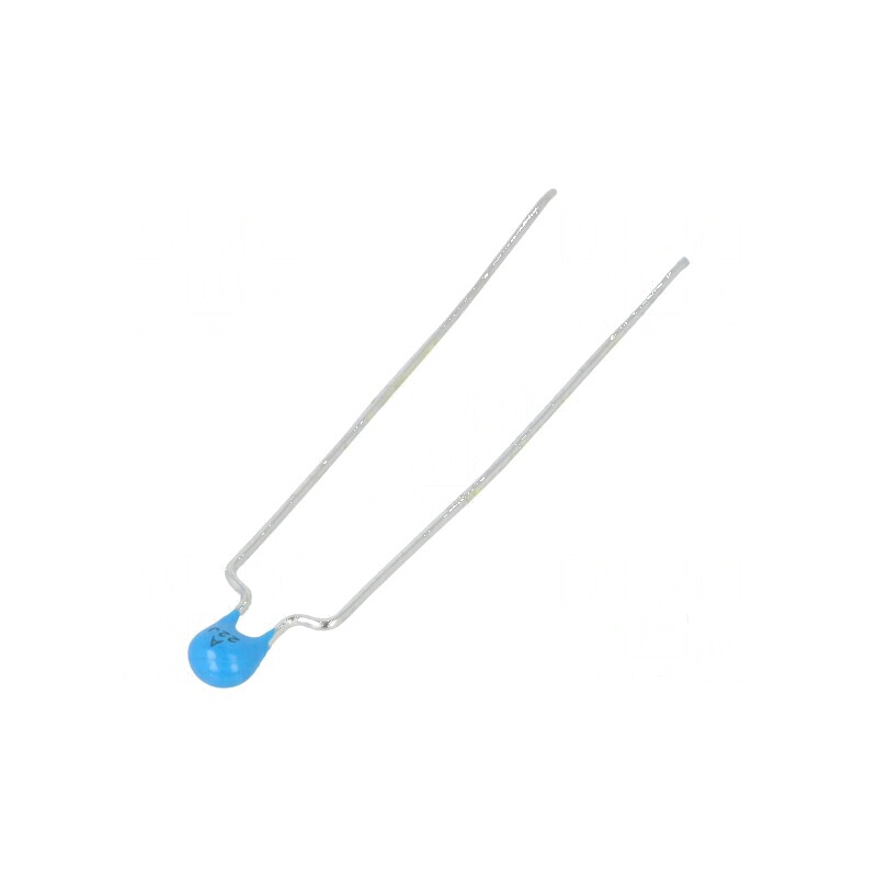 Condensator ceramic 22pF 50V C0G (NP0) ±5% THT 5mm | Electronic-mag.ro | Componente Electronice