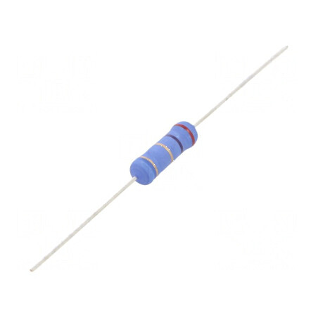 Rezistor metal oxide 2,7Ω 3W ±5% Ø5,5x16mm -55÷155°C | Electronic-mag.ro | Componente Electronice