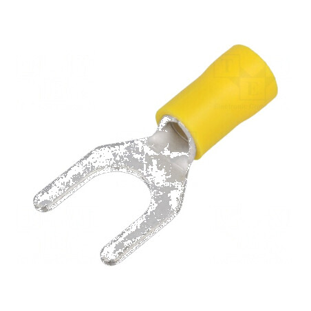Furcă M8 Ø 8,4mm pentru cablu izolată 4÷6mm2 crimpat | Electronic-mag.ro | Componente Electronice