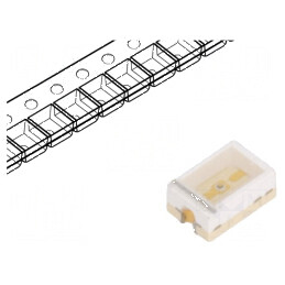 LED SMD 1208 roșu 25-63mcd 3x2x1,3mm 2,2V 20mA λd: 625-635nm | Electronic-mag.ro | Componente Electronice
