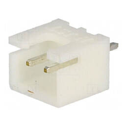 Conector cablu-placă soclu tată XH 2,5mm PIN 2 THT 250V 3A | Electronic-mag.ro | Componente Electronice